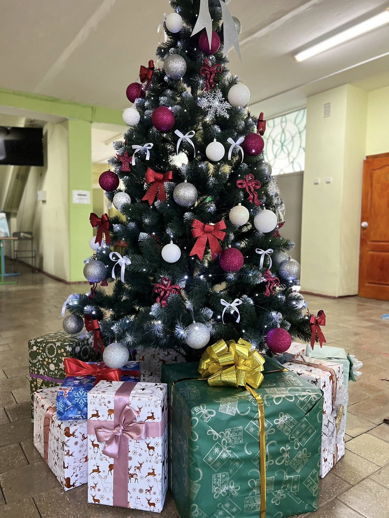 Ви зараз переглядаєте Новорічний настрій у коледжі: студенти та викладачі прикрасили ялинки до свят