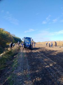 Детальніше про статтю Від теорії — до практики: майбутні агрономи долучилися до осінньої посівної кампанії