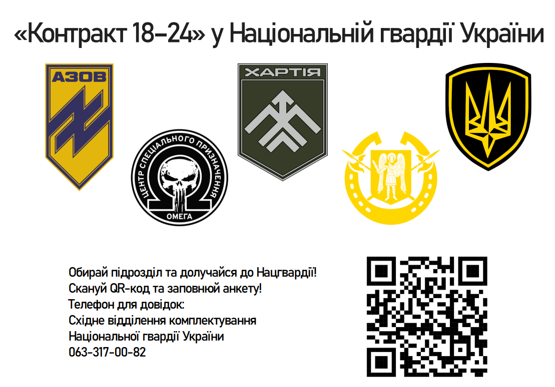 Ви зараз переглядаєте «Контракт 18–24» у Національній гвардії України